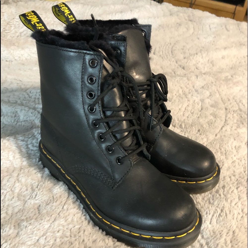 black doc martens